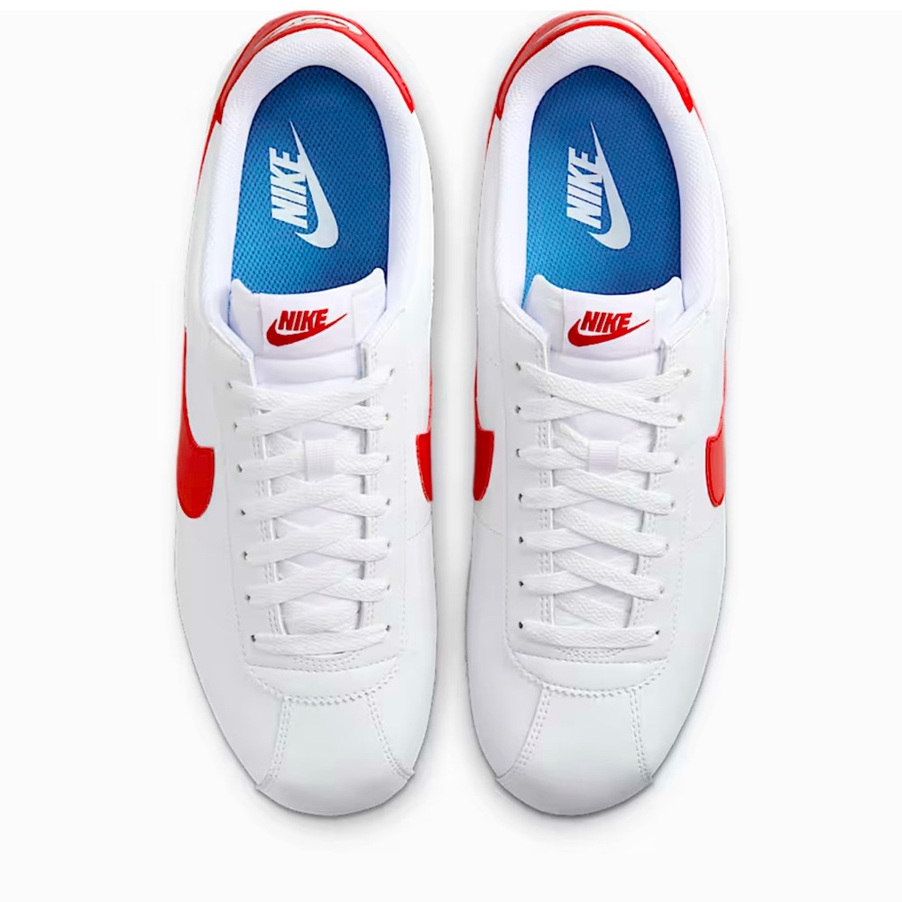 Nike White and Red Sneakers